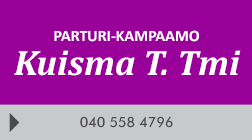 Parturi-Kampaamo Kuisma T. Tmi logo